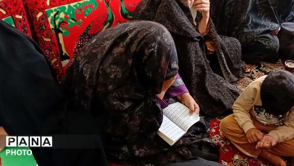 مراسم اربعین قائد امت در روستای نقاب خلیل آباد