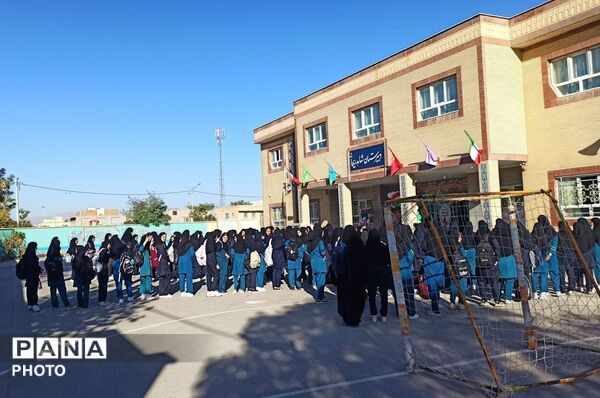 بازگشایی مدرسه شاهد ریحانه در شیروان