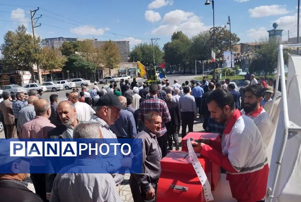 راهپیمایی مردم خراسان شمالی علیه جنایات رژیم صهیونسیتی 