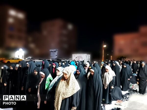 نود و نهمین تجمع مردمی فردیس با حضور عاشقانه