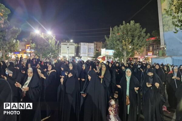 همدلی و تجدید عهد مهدوی در تجمعات مردمی شهر گلستان