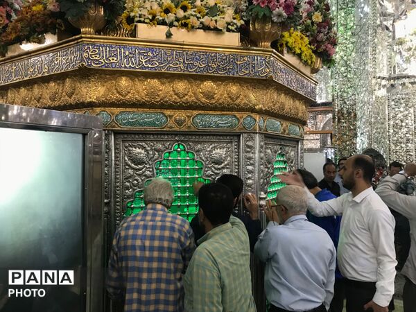 عطر میلاد در بارگاه سیدالکریم (ع)
