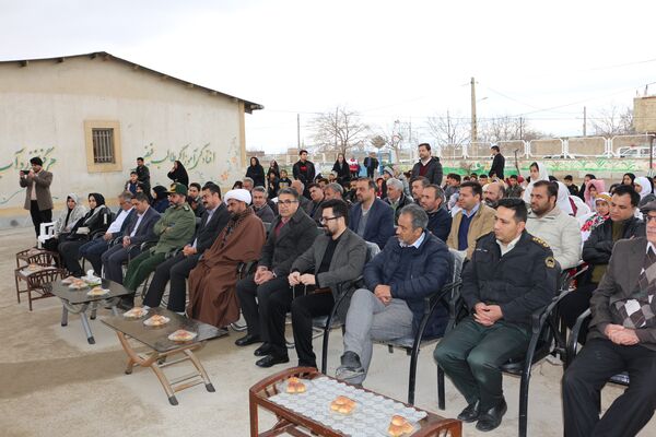 افتتاح دبیرستان متوسطه اوّل ۴ کلاسه «مصیب جلالی» در روستای دهنه اخلمد چناران