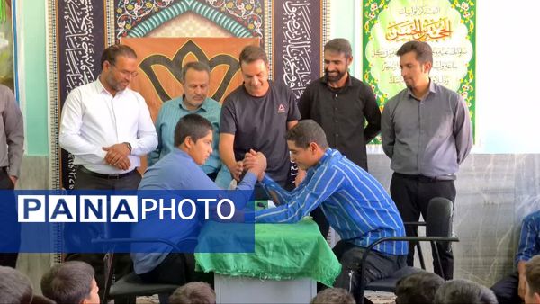 رقابت‌های هیجان‌انگیز مچ‌اندازی در دبیرستان شهید فلاحتی