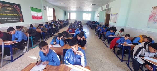 برگزاری امتحانات نوبت اول دبیرستان مرحوم اسماعیلی