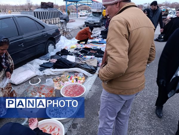 حال‌ و هوای خرید عید در بروجن