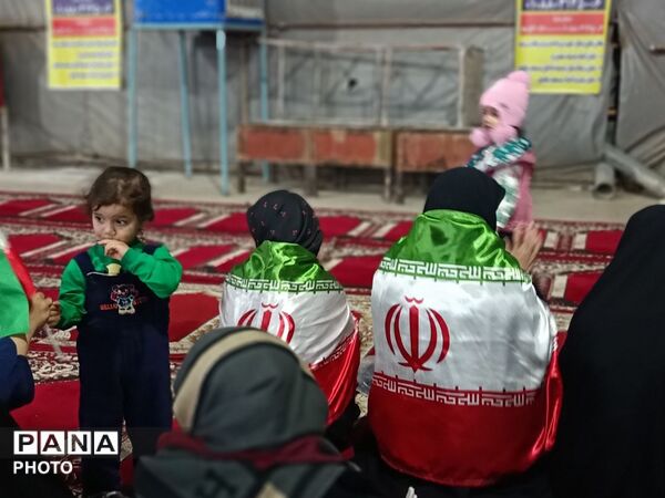 مراسم روضه خوانی و قرائت زیارت عاشورا در نیشابور 
