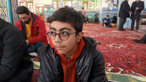 نمازجمعه اهر با صفای حضور نوجوانان