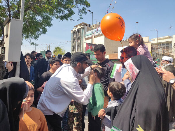 جلوه هایی از راهپیمایی روز جهانی قدس در قم