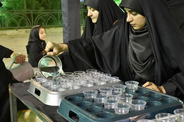 عزاداری ماه صفر در حسینیه محله قاضی شهرستان‌دماوند 
