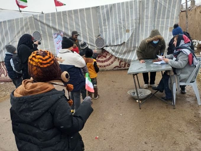 برگزاری مسابقات دارت به مناسبت مبعث حضرت رسول اکرم (ص) در روستای مشهد طرقی شهرستان شیروان