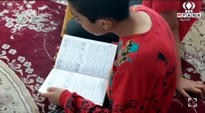 اعتکاف دانش آموزی مدرسه ای برای دل ها 