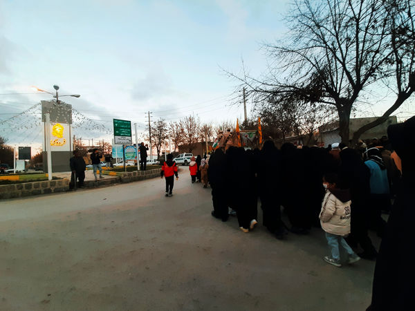 مراسم استقبال از شهید گمنام در غلامان