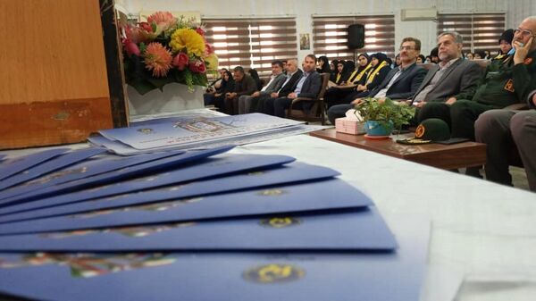 برگزاری آیین استانی «جشن نیکوکاری» در دبیرستان شاهد فاطمیه اهواز