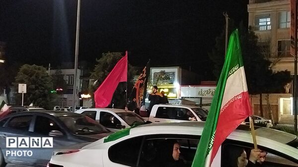 آخرین رژه ماشینی سال ۱۴۰۴ در خیابان بلوار فضل نیشابور