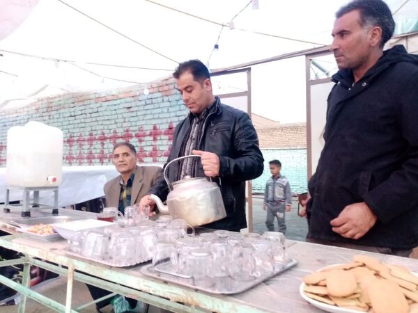 موکب مردمی شاهزاده علی اصغری فدافن میزبان عشاق مهدی موعود(عج)