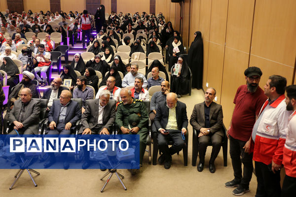 یادواره «سرو سرخ» گرامیداشت ۱۴۰ امدادگر شهید استان قم-1