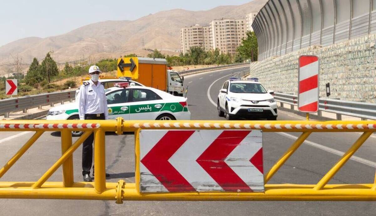 ممنوعیت تردد در مسیر شمال به جنوب محور چالوس و آزادراه تهران - شمال