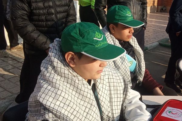  فینال المپیاد ورزشی درون مدرسه‌ای در دبیرستان بشارت بهارستان‌دو 