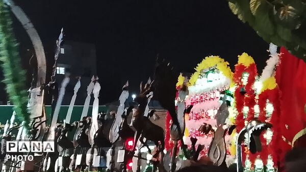 عزاداران ایاعبدالله‌الحسین، شب تاسوعا فردوسیه شهریار