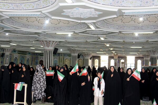 مراسم یادبود شهدای جنگ تحمیلی رژیم صهیونیستی علیه ایران