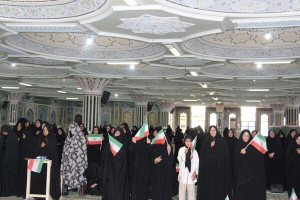 مراسم یادبود شهدای جنگ تحمیلی رژیم صهیونیستی علیه ایران