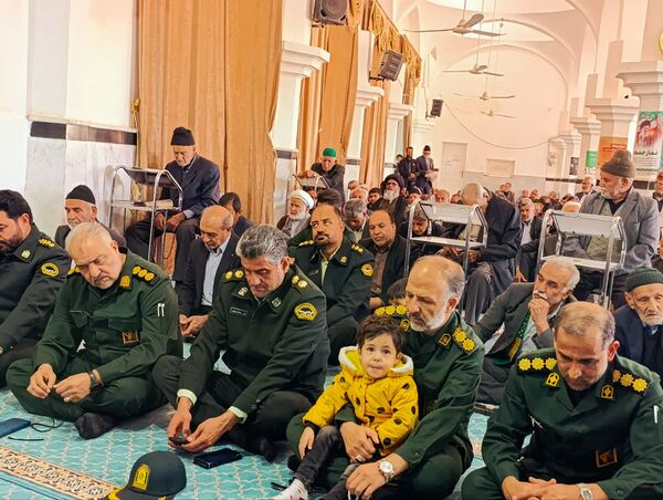 نماز عبادی سیاسی جمعه در شهرستان خلیل آباد 