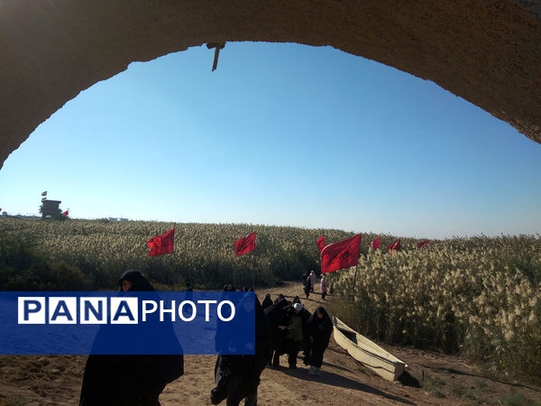 اردوی راهیان نور دختران دانش‌آموز قم