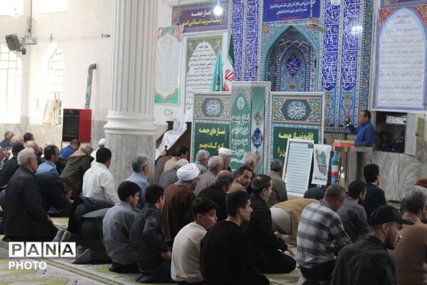 نماز جمعه عبادی سیاسی در مسجد جامع آشخانه