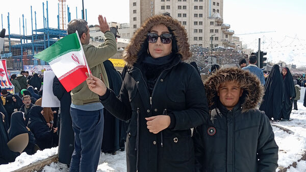 راهپیمایی ۲۲ بهمن ماه در شهر مشهد مقدس