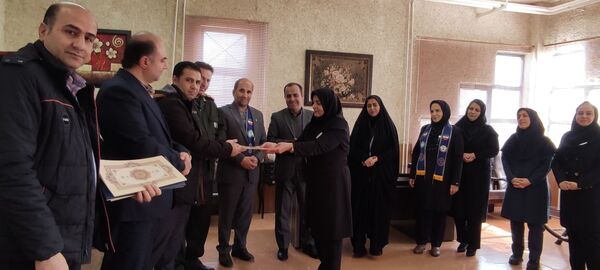 تفدیر سازمان دانش‌آموزی همدان از مدارس فعال تشکیلاتی پیشتازان