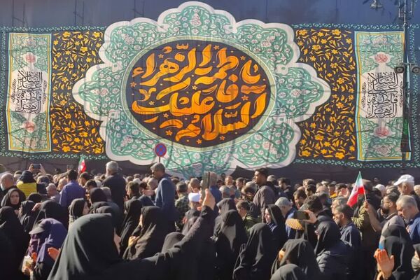 تشییع پیکر پاک شهید گمنام در روز شهادت حضرت زهرا (س)