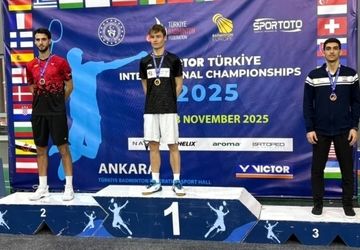 علی حیاتی به مدال برنز مسابقات فیوچر سریز ویکتور ترکیه دست یافت