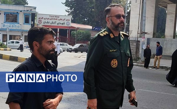 آیین دسته‌روی شهادت امام رضا(ع) در قائمشهر 