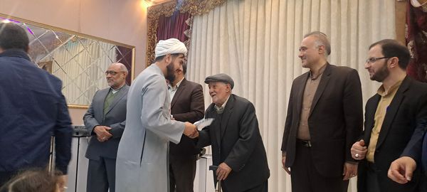  تقدیر از عوامل هیئت فرهنگیان نیشابور 