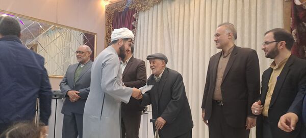  تقدیر از عوامل هیئت فرهنگیان نیشابور 