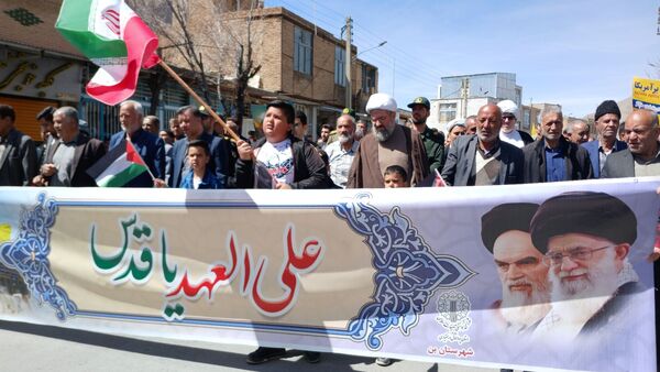 راهپیمایی روز دشمن‌شکن قدس در شهرستان بن 