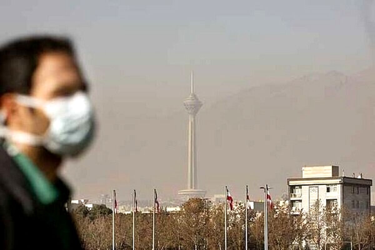  هوای تهران آلوده شد