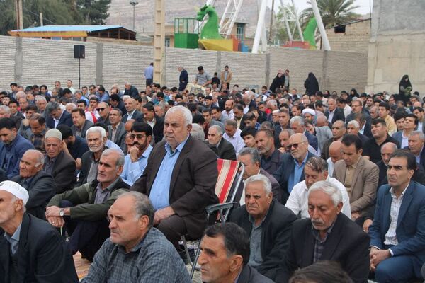 نماز عید فطر در پلدختر و معمولان