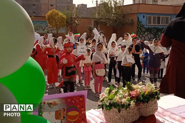 المپیاد ورزشی در دبستان بنی‌هاشمی رباط‌کریم