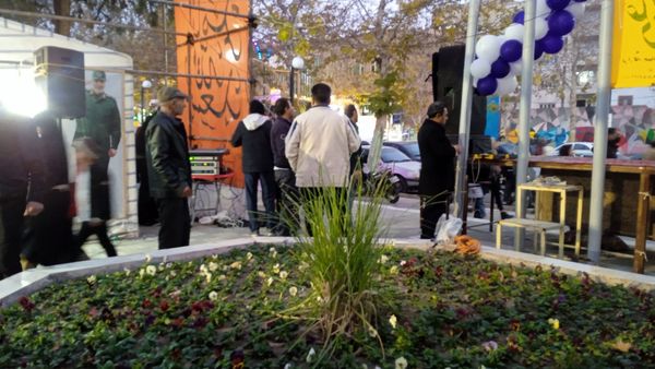 جشن خیابانی مهر علوی در شهرستان کاشمر 