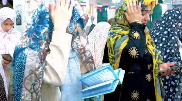 مراسم پر فیض اعتکاف در شهرستان خانمیرزا 