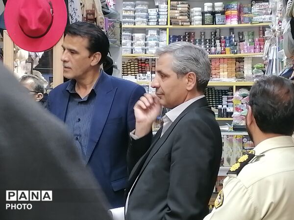 گشت مشترک نظارت بر بازار شهرستان کاشمر با حضور فرماندار