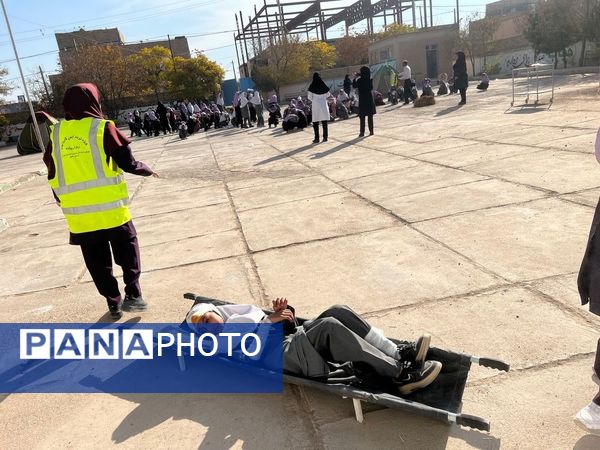  بیست و ششمین مانور سراسری زلزله در روستای دربند