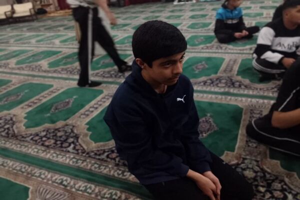 مراسم اعتکاف پسران آسمانی در مسجد علی ابن ابیطالب 