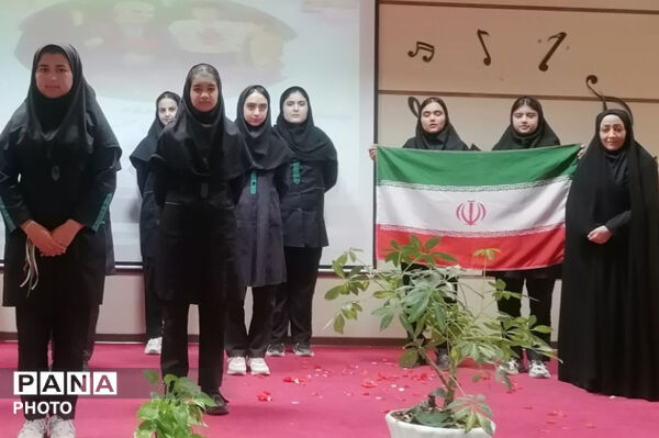 چهارمین جشنواره سرود فرزندان حاج قاسم در شهرستان فیروزه
