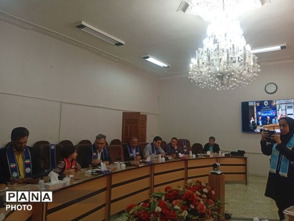 نشست اختتامیه دوازدهمین دوره مجلس دانش آموزی در استان سمنان