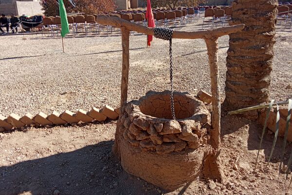 اجرای تعزیه شهادت حضرت زهرا (س) در روستای ظفرآباد شیراز