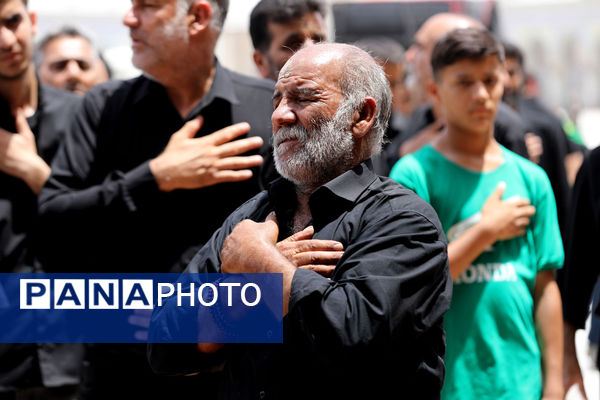 عزاداری روز تاسوعا در مسجد مقدس جمکران