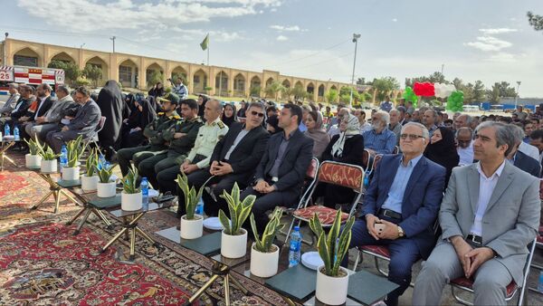 آیین رونمایی و افتتاح پروژه‌ها و ماشین‌آلات شهرداری تربت‌حیدریه